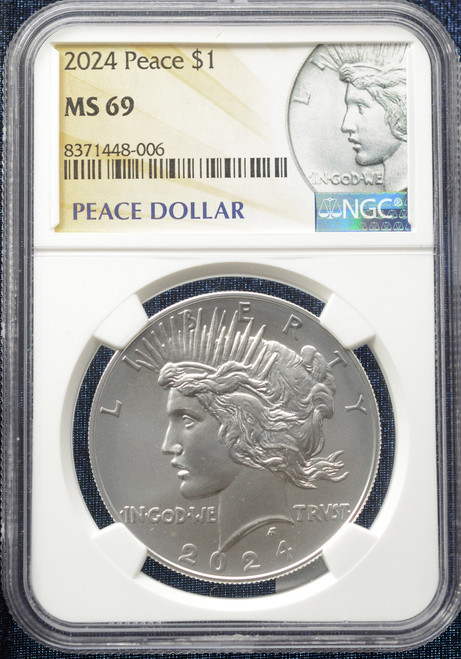 2024 Peace Dollar $1 – NGC MS 69