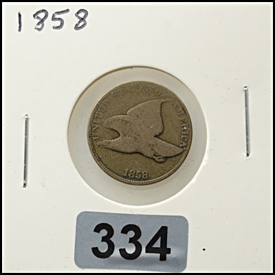 1858 Flying Eagle Cent: America's First Small Penny