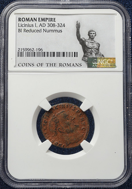 Licinius I (AD 308–324) Roman Empire BI Reduced Nummus