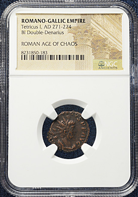 Tetricus I (AD 271–274) Romano-Gallic Empire BI Double-Denarius