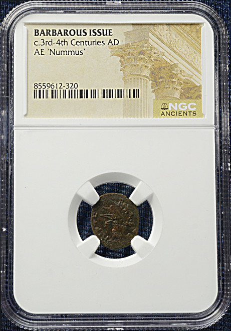 Barbarous Issue (c. 3rd–4th Centuries AD) AE Nummus