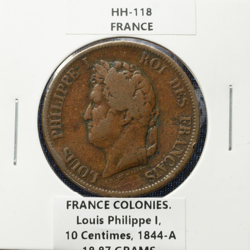 HH-118– Louis-Philippe I – Bronze – XF Condition
