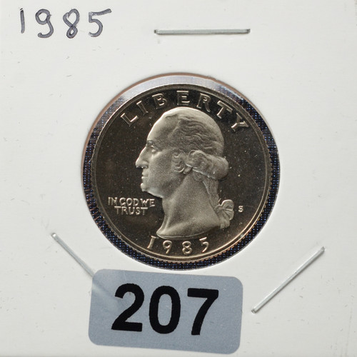 1985-P Washington Quarter