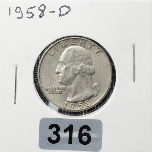 1958-D Washington Quarter