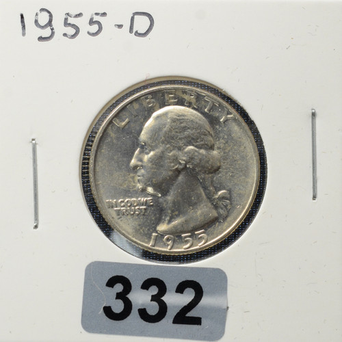 1955-D Washington Quarter