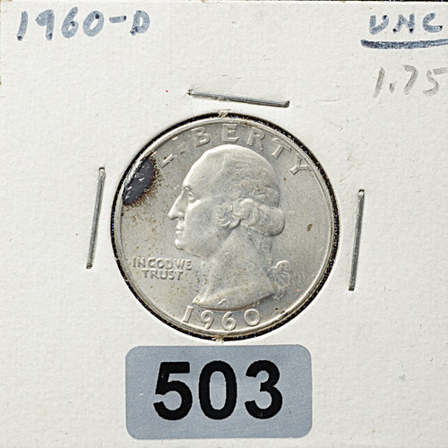 1960-D Washington Quarter
