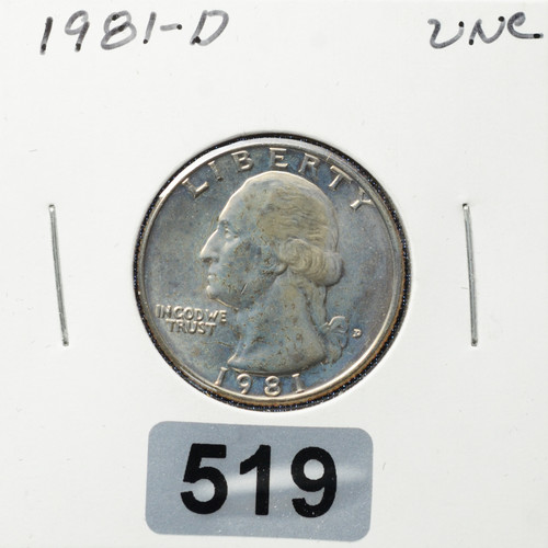 1981-D Washington Quarter
