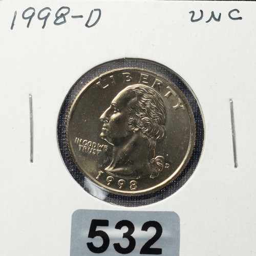 1998-D Washington Quarter