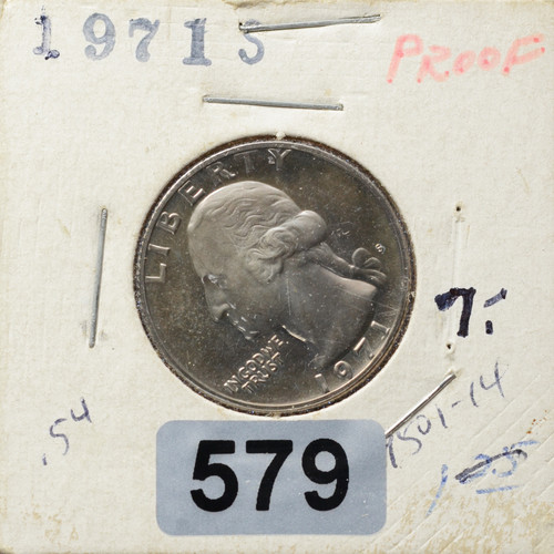 1979-S Washington Quarter Type 2 Proof