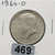 1964-D KENNEDY HALF DOLLAR — 90% SILVER