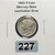 1942 Mercury Dime — AU — Lamination Error