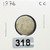 1876-CC Seated Liberty Dime — Fair (FR)