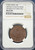 1920 China – Crossed Flags in Circle “Republic of China” | Reverse 10 Cash NGC MS 63 BN