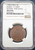 1920 China Hunan 10 Cash – “Li” Script, No Dots, Thin Leaves, NGC MS63 BN
