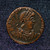 Roman Empire Theodosius I AE3 – Victory Dragging Captive – 378–395 AD – Very Good (VG)