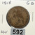 United Kingdom 1 Penny 1918 – AG