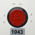 1940–1950 Lancaster Traction Co. One Fare Transit Token – Red Plastic