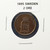 1895 Sweden 2 Öre Bronze Coin – Vintage Swedish Coin