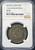 1871 Japan Meiji 4 (M4) 50 Sen Silver Coin – 21mm Dragon Circle Variety – NGC XF45 - Toning