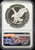 2025-W American Silver Eagle $1 Proof – Laser Engraved Privy First Day of Issue NGC PF70 Ultra Cameo (Top Pop)