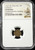 1625–1649) England Charles I Farthing (1/4 Penny) – NGC XF Details – Environmental Damage