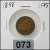 1898 Indian Head Cent – Worn Condition