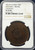 1913 China Szechuan (Sichuan) Bronze 100 Cash Coin – 2 Rosettes – NGC VF35 BN