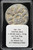 India – Chutus of Mula (c. AD 150) Lead Coin – Tree and Flag Type MS1 42+ – Ex. Robert Tye Collection