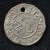 Medieval Europe Silver Denier – Cross & Shield Type RICENS CIVITATIS – Holed