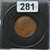 United Kingdom 1 Farthing – 1840 – Queen Victoria – Copper – VF Condition
