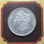 1883 Morgan Silver Dollar — Geronimo — American West — Original Presentation Card & Stamp