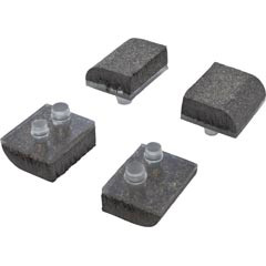 Pod Shoe, Navigator/Pool Vac Cleaners, Vinyl, qty 4, Generic | 87-300-1057