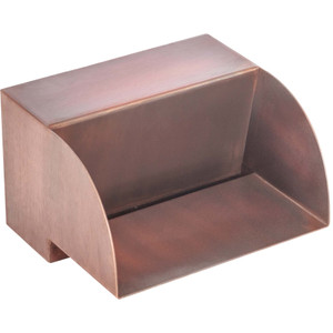 Opt-Sfr8 Smooth Flow Radius Scupper 8" - Copper | OPT-SFR8