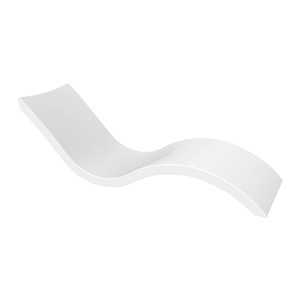 Signature Chaise - 0-9" Water Depth - White | LL-SG-C-W