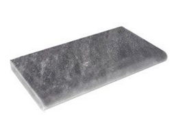Tahoe Marble 12"x24"x1.25" Bullnose Coping - Leathered | 710.1