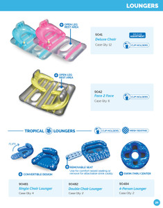 DELUXE LOUNGE CHAIR - ASST | 9041