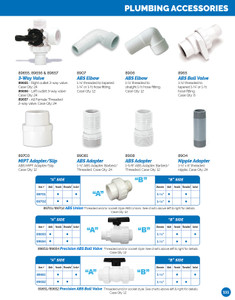 ABS UNION - FEMALE SOCKET / MALE THREADED | 89701