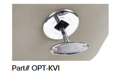 Key Valve Installation Option For Fire & Water Bowls / Includes Key Valve and Whistle Free Flex Connection | OPT-KVI