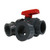 1 1/2" PVC TU COMPACT VALVES/T | QTA1015CSEW