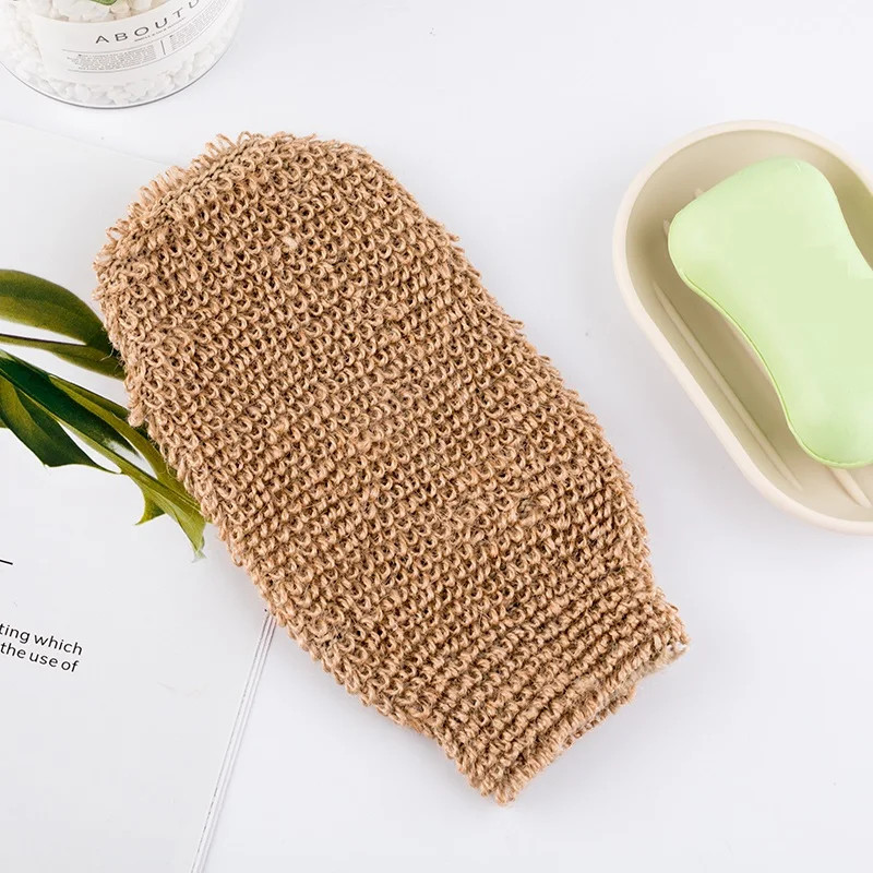 Star + Rose Spa Essentials Jute Bathing & Exfoliating Mitt