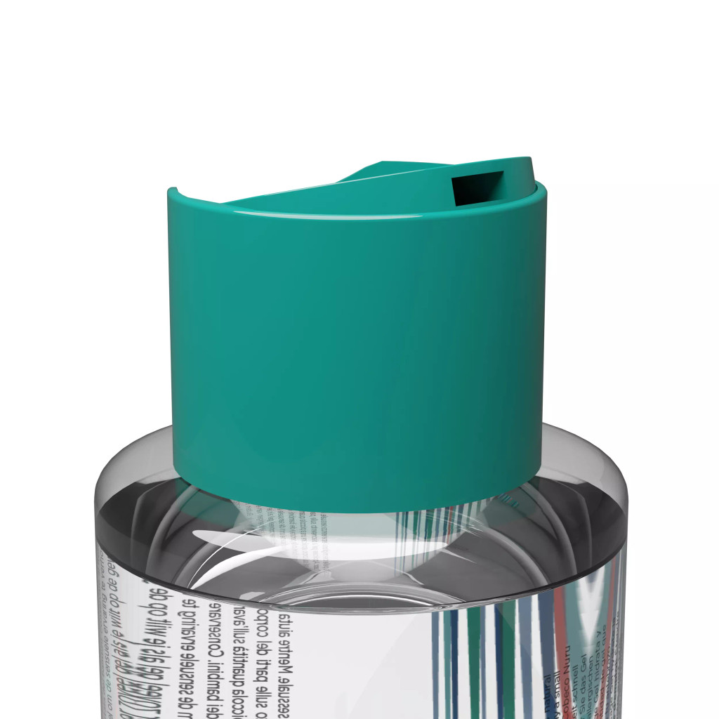 Кришка флакона — зручний дозатор для Nuru масажу