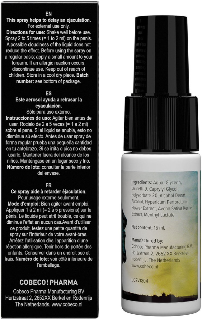 Black Stone Delay Spray For Men 15ml