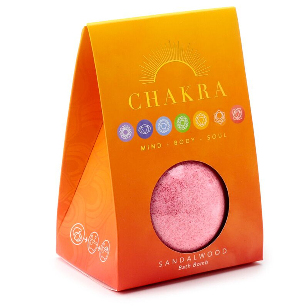 Sandalwood Handmade Chakra Bath Bomb