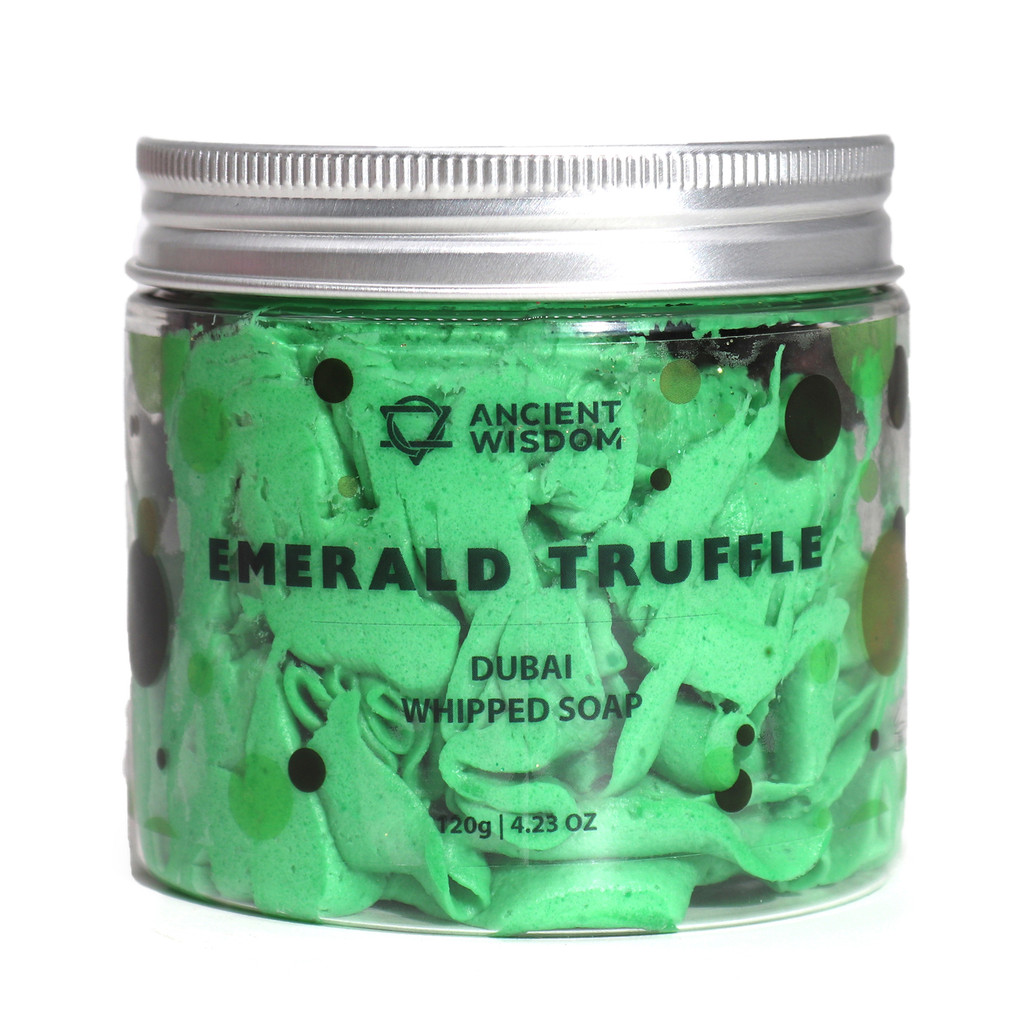 Dubai Whipped Soap - Emerald Truffle 120g