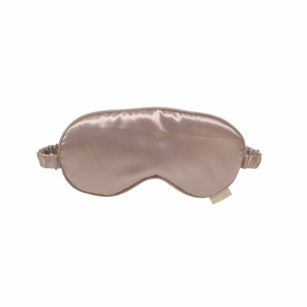 Blush Pink Satin Eye Mask & Ear Plug Set