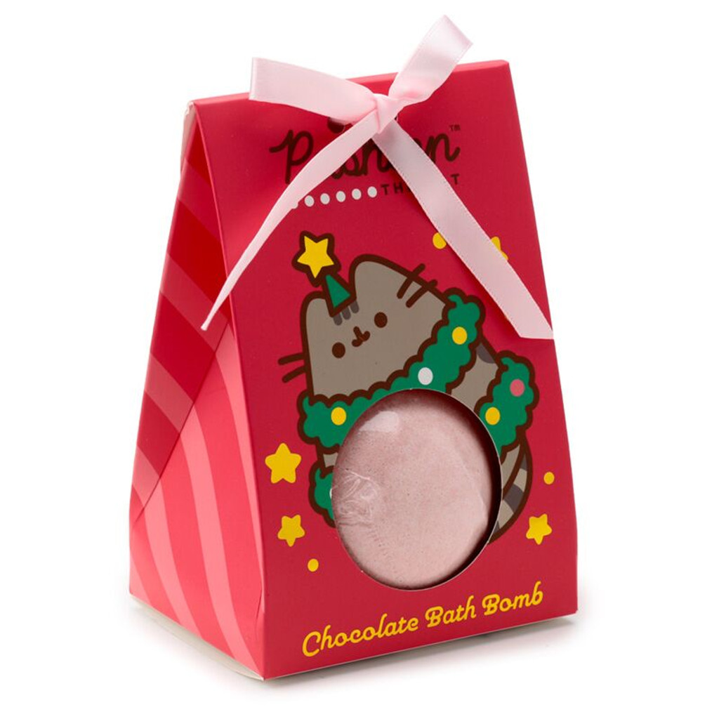 Set of 3 Christmas Pusheen Cat Bath Bombs