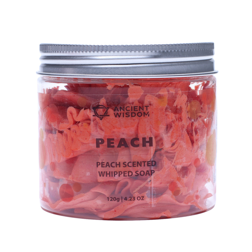 Peach Whipped Cream Soap 120g