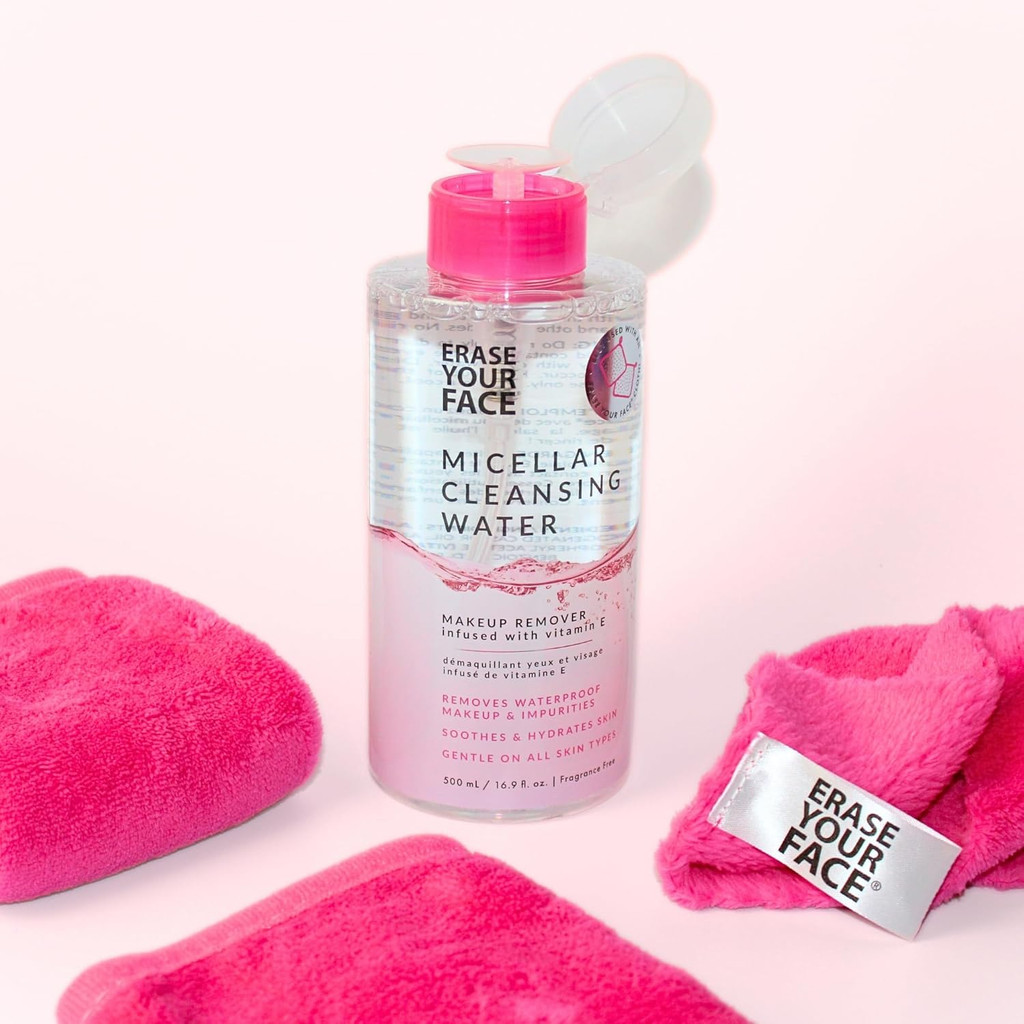 Erase Your Face Micellar Cleansing Water 500ml