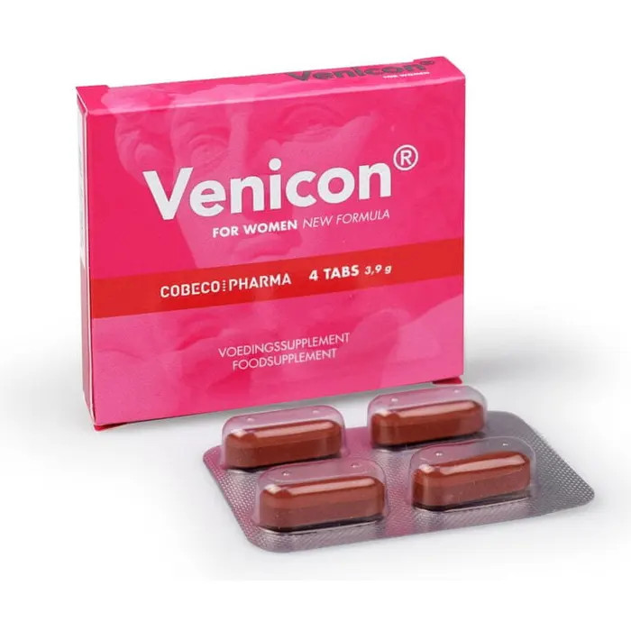 Venicon Instant Libido Boost Supplement For Women (4 Tabs)