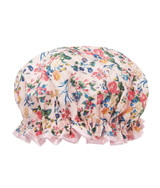 Vintage Cosmetic Co Pink Floral Shower Cap